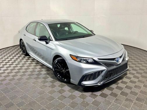Celestial Silver Metallic 2022 Toyota Camry Nightshade Edition Hybrid