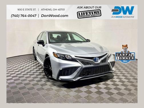 Celestial Silver Metallic 2022 Toyota Camry Nightshade Edition Hybrid