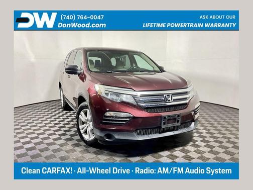 Dark Cherry Pearl 2016 Honda Pilot LX