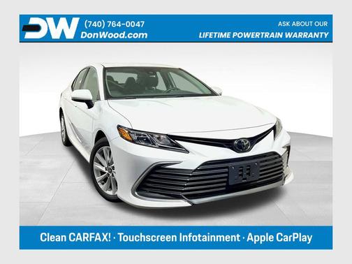 White 2022 Toyota Camry LE