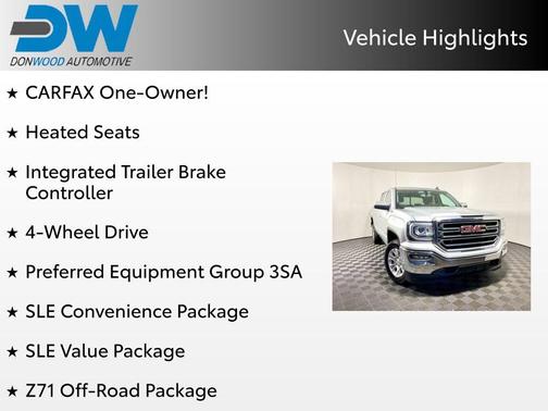 Quicksilver Metallic 2017 GMC Sierra 1500 SLE