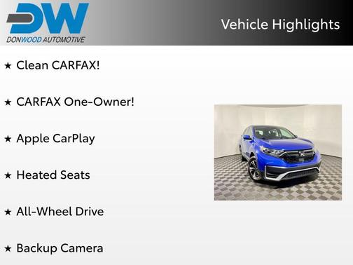 Aegean Blue Metallic 2022 Honda CR-V AWD Special Edition