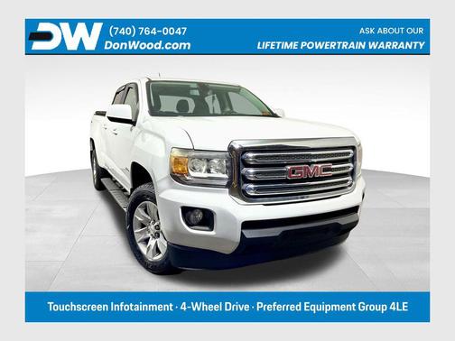 Summit White 2015 GMC Canyon SLE