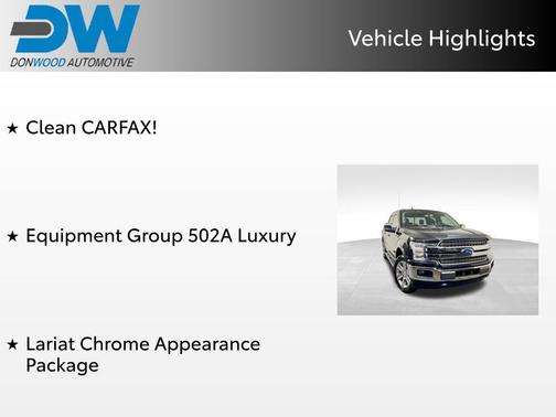 Agate Black Metallic 2019 Ford F-150 Lariat