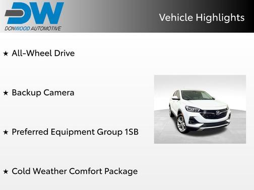 Summit White 2023 Buick Encore GX Preferred