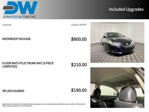 2016 Nissan Altima 2.5 SL