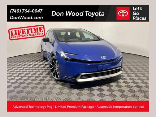 Reservoir Blue 2025 Toyota Prius Plug-In Hybrid XSE Premium