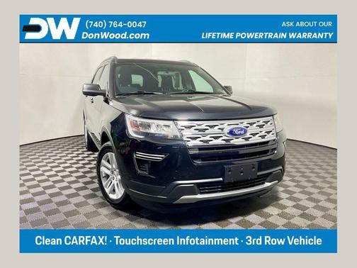 Shadow Black 2018 Ford Explorer XLT