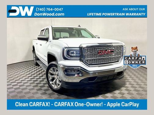 Summit White 2018 GMC Sierra 1500 SLT