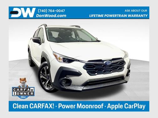 Crystal White Pearl 2025 Subaru Crosstrek Premium