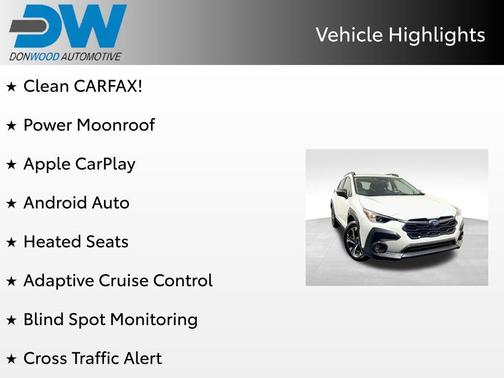Crystal White Pearl 2025 Subaru Crosstrek Premium