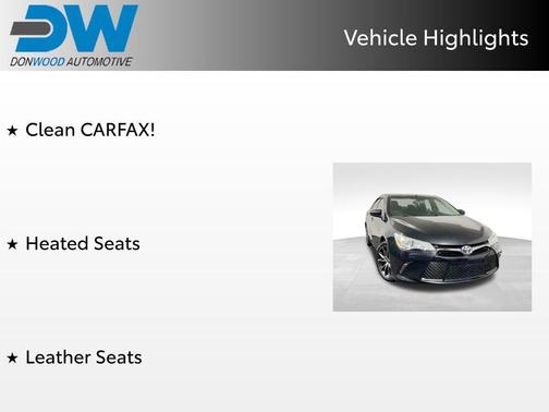Attitude Black 2015 Toyota Camry XSE