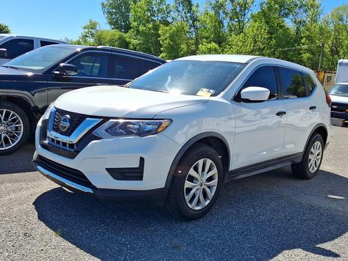 Glacier White 2018 Nissan Rogue S
