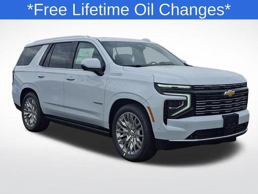Polar White 2026 Chevrolet Tahoe 4WD High Country
