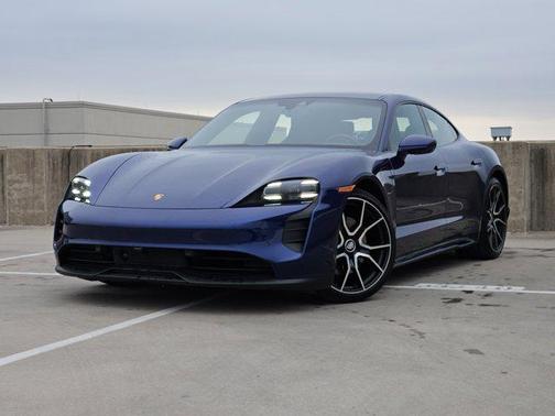 Gentian Blue Metallic 2023 Porsche Taycan RWD