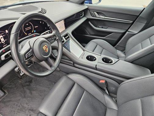 Gentian Blue Metallic 2023 Porsche Taycan RWD