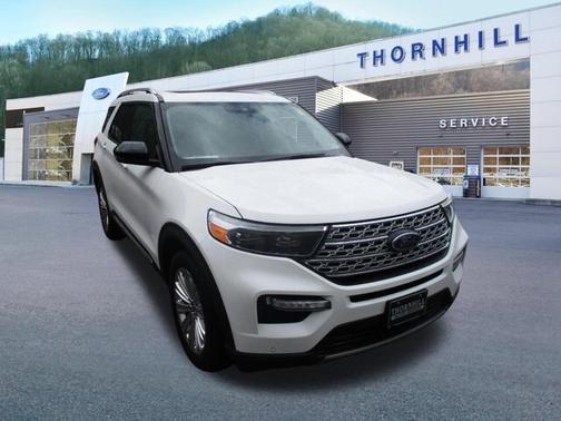 STAR WHITE MET TRI-COAT 2021 Ford Explorer LIMITED