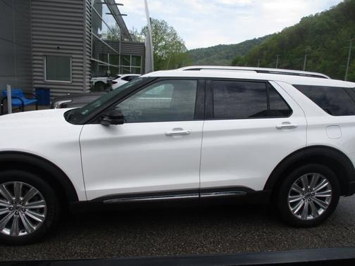 STAR WHITE MET TRI-COAT 2021 Ford Explorer LIMITED