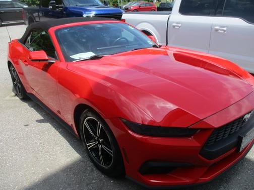 RACE RED 2025 Ford Mustang ECOBOOST PREMIUM