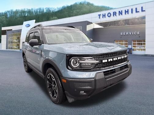 AZURE GRAY METALLIC TRI-COA 2025 Ford Bronco Sport OUTER BANKS