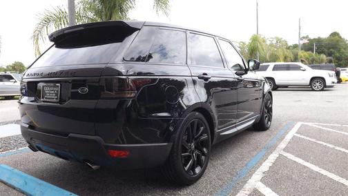 Black 2016 Land Rover Range Rover Sport 5.0L Supercharged Dynamic