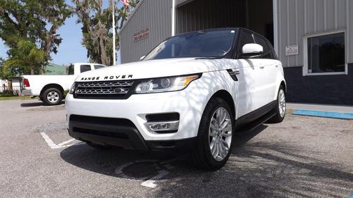 White 2017 Land Rover Range Rover Sport 3.0L Supercharged HSE