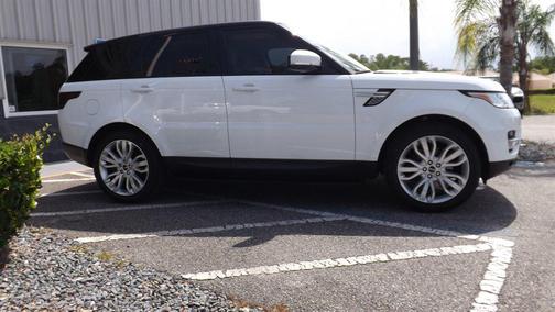 White 2017 Land Rover Range Rover Sport 3.0L Supercharged HSE