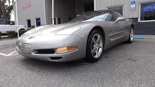 Gray 2002 Chevrolet Corvette Base