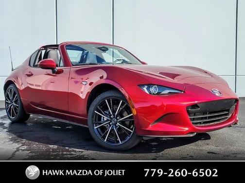 Soul Red Crystal Metallic 2025 Mazda MX-5 Miata RF Grand Touring Convertible
