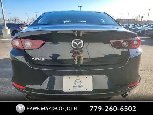 Jet Black Mica 2026 Mazda Mazda3 FWD w/Preferred Package