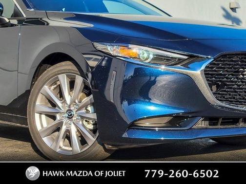 Deep Crystal Blue Mica 2026 Mazda Mazda3 FWD w/Preferred Package