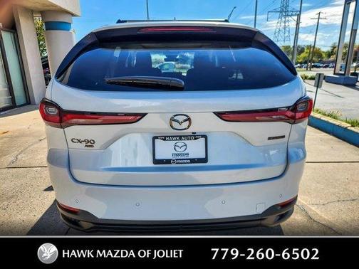 Rhodium White Premium 2026 Mazda CX-90 3.3 Turbo Premium Sport