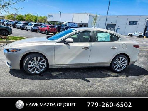 Platinum Quartz Metallic 2026 Mazda Mazda3 FWD w/Preferred Package