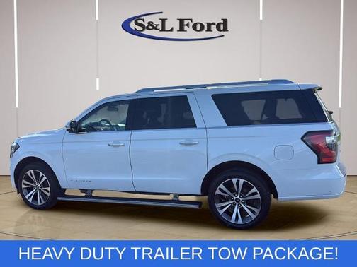 STAR WHITE MET TRI-COAT 2021 Ford Expedition PLATINUM