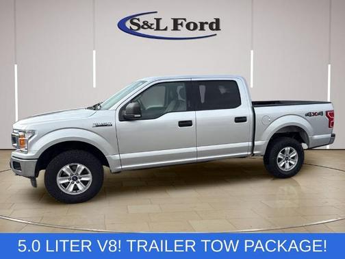 INGOT SILVER 2018 Ford F-150 XLT
