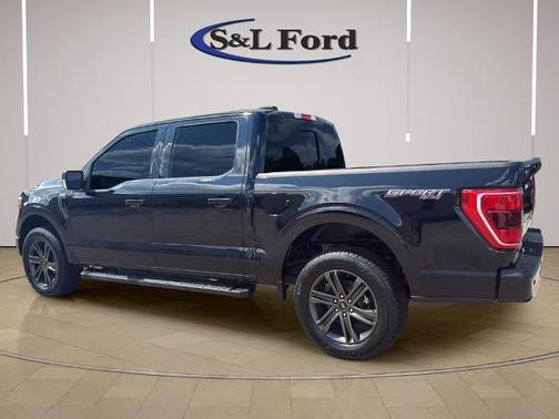 AGATE BLACK METALLIC 2022 Ford F-150 XLT