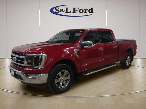 RAPID RED MET TINTED CC 2022 Ford F-150 LARIAT Truck