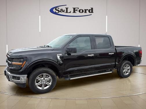 AGATE BLACK METALLIC 2025 Ford F-150 XLT