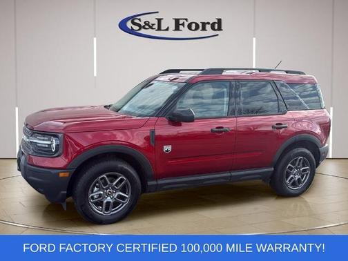 RUBY RED METALLIC TC 2025 Ford Bronco Sport BIG BEND