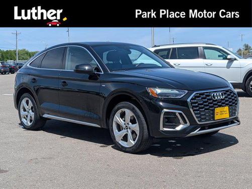 Mythos Black Metallic 2023 Audi Q5 45 S line Premium Plus