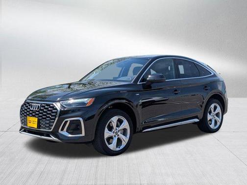 Mythos Black Metallic 2023 Audi Q5 45 S line Premium Plus