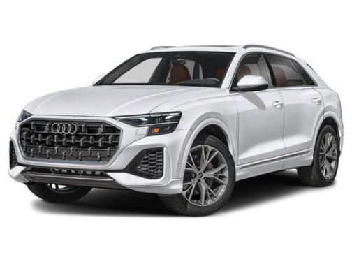 Glacier White Metallic 2026 Audi Q8 55 Premium Plus