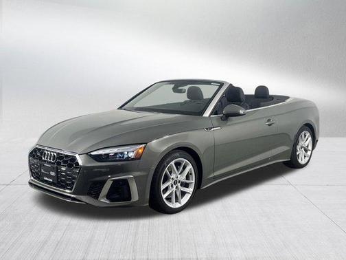 Chronos Gray Metallic/Black Roof 2023 Audi A5 45 S line Premium Plus