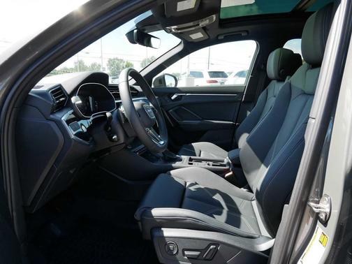 Chronos Gray Metallic 2025 Audi Q3 Premium 45 TFSI S line quattro Tiptronic