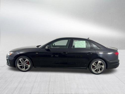 Mythos Black Metallic 2023 Audi A4 45 S line Premium Plus
