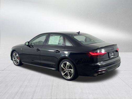 Mythos Black Metallic 2023 Audi A4 45 S line Premium Plus