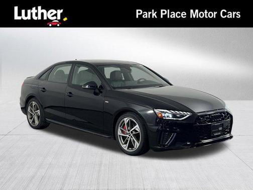 Mythos Black Metallic 2023 Audi A4 45 S line Premium Plus