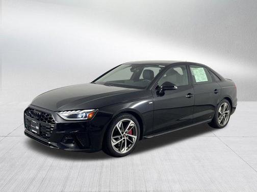 Mythos Black Metallic 2023 Audi A4 45 S line Premium Plus