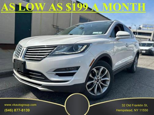 White Platinum Metallic Tri-Coat 2016 Lincoln MKC Select
