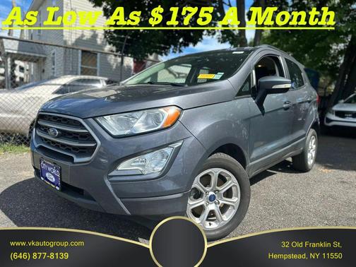 Smoke Metallic 2019 Ford EcoSport SE